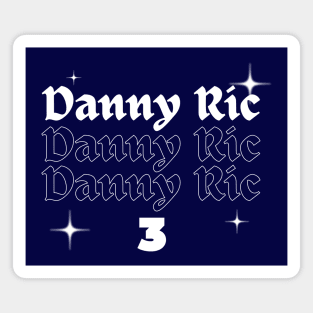 Danny Ric Number 3 F1 Magnet